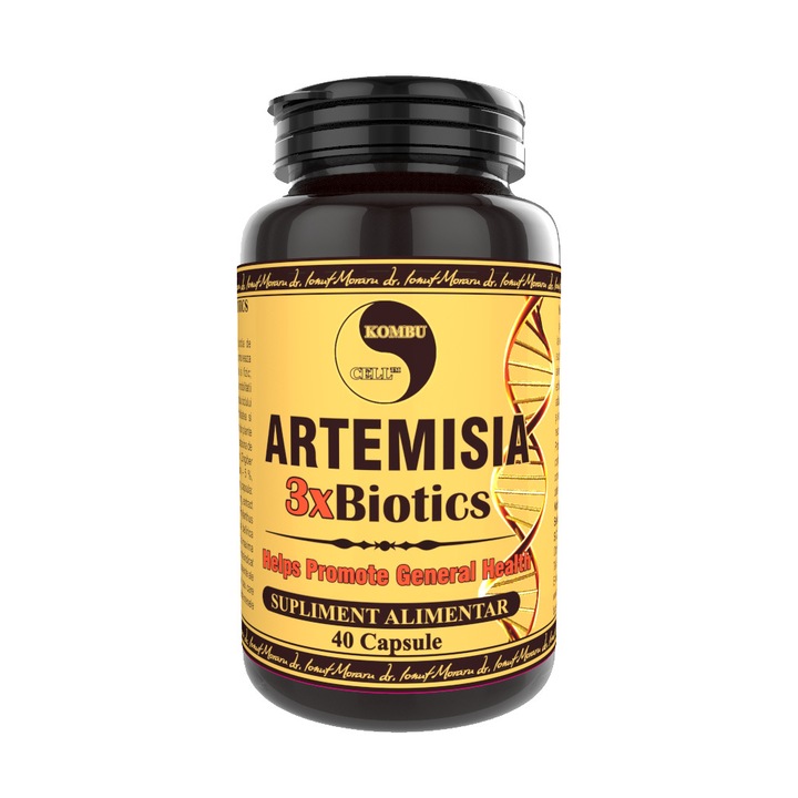 Supliment alimentar Artemisia 3xBiotics, Pro Natura, 40 Capsule
