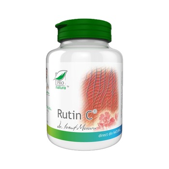 Supliment alimentar Rutin C, Pro Natura, 150 Capsule Supliment alimentar Rutin C, Pro Natura, 150 Capsule