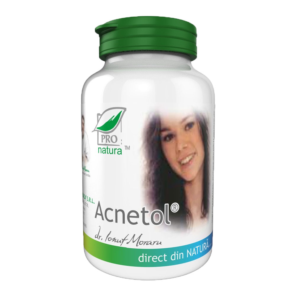 Supliment alimentar Acnetol, Pro Natura, 150 Capsule