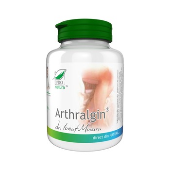 Supliment alimentar Arthralgin, Pro Natura, 150 Capsule Supliment alimentar Arthralgin, Pro Natura, 150 Capsule