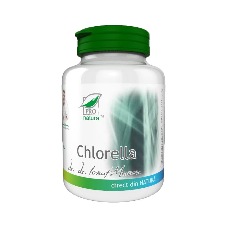 Supliment alimentar Chlorella, Pro Natura, 200 Capsule