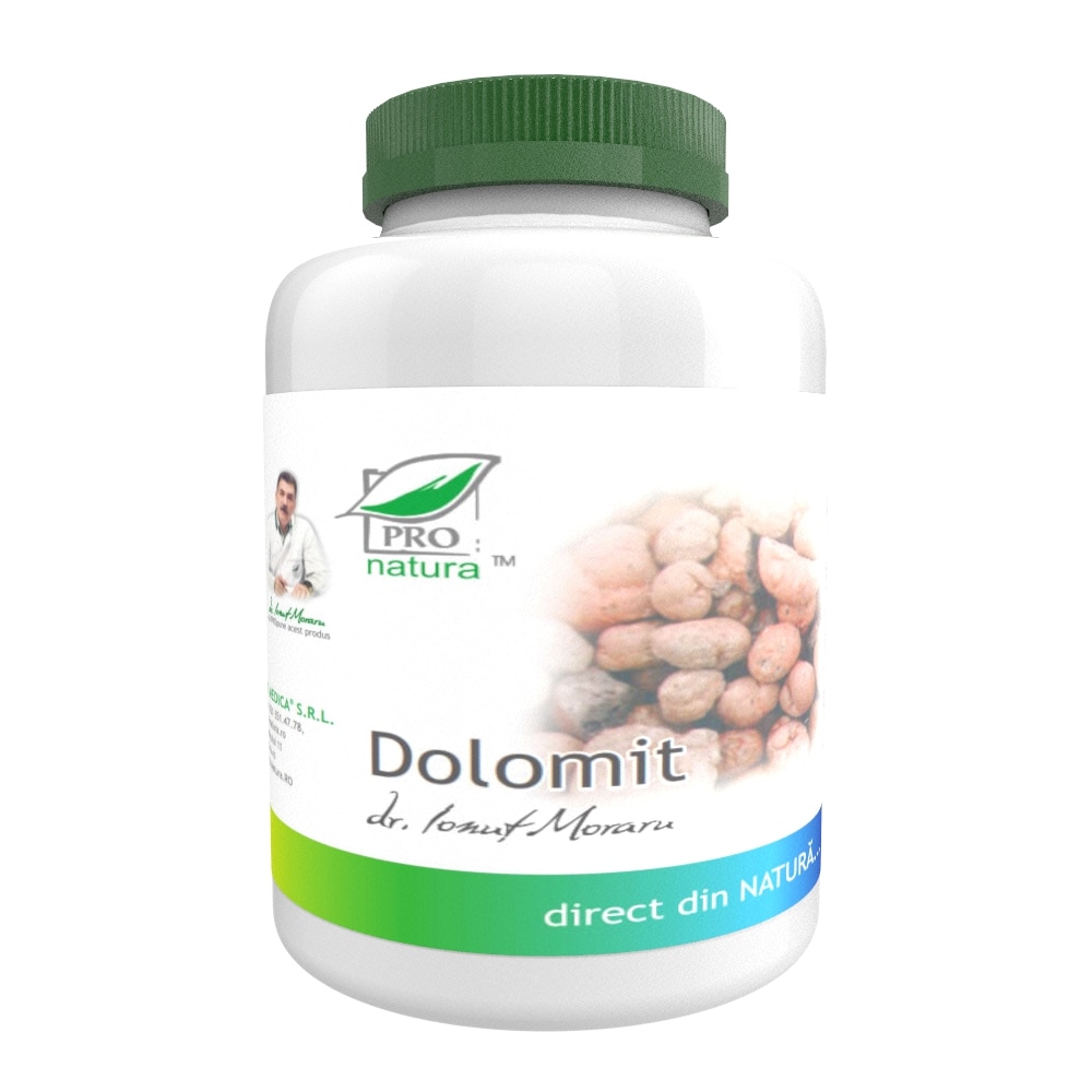 Supliment alimentar Dolomit, Pro Natura, 200 Capsule