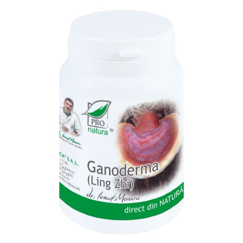 Supliment alimentar Ganoderma, Pro Natura, 60 Capsule