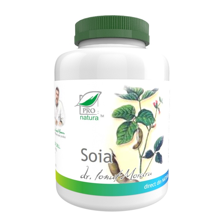 Supliment alimentar Soia, Pro Natura, 200 Capsule