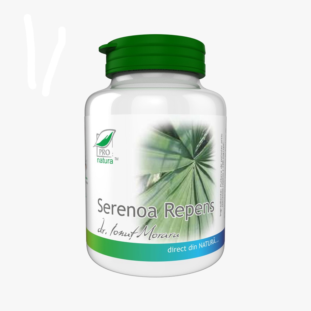 Supliment alimentar Serenoa Repens, Pro Natura, 200 Capsule