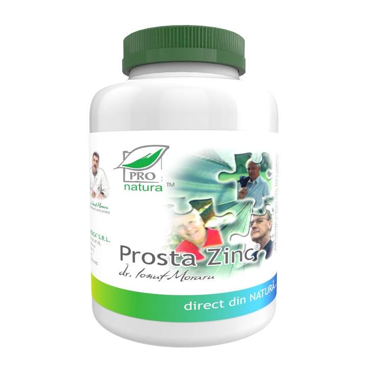 Supliment alimentar Prosta Zinc, Pro Natura, 200 Capsule