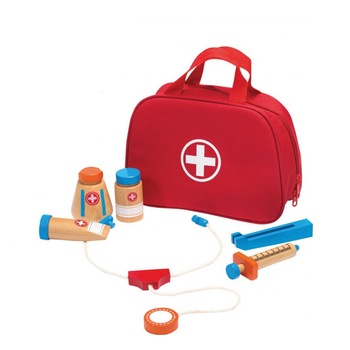 Jucarie Set doctor, Joueco, 8 piese Jucarie Set doctor, Joueco, 8 piese