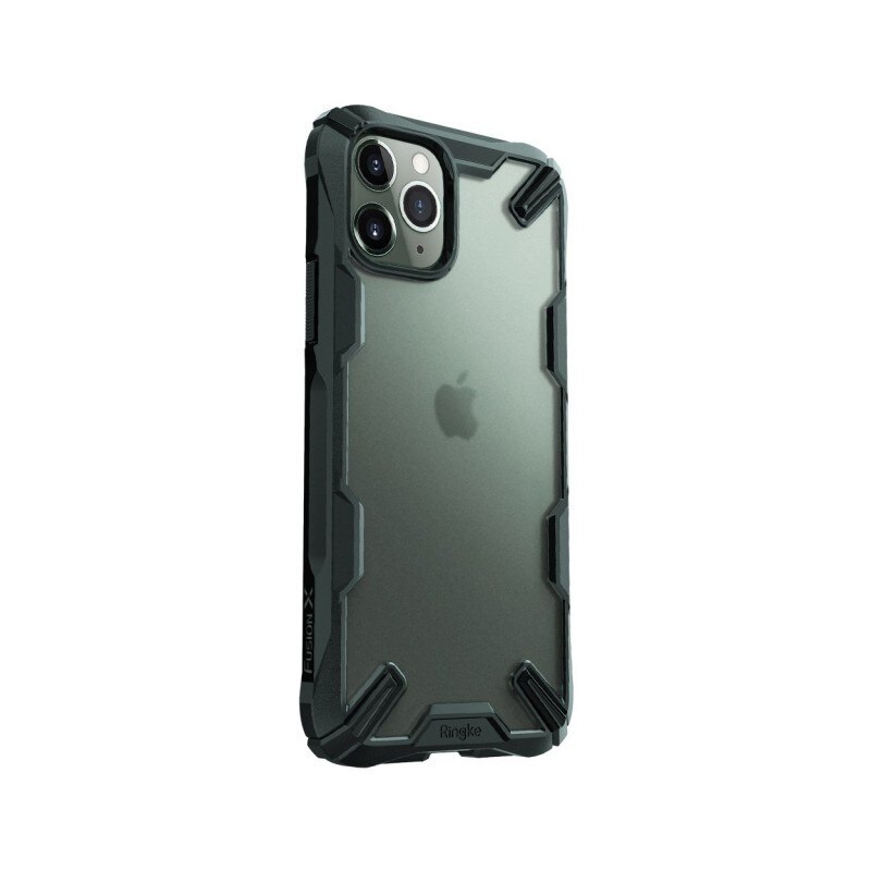 Husa Premium Ringke Fusion Compatibila Cu iPhone 11 Pro, Verde