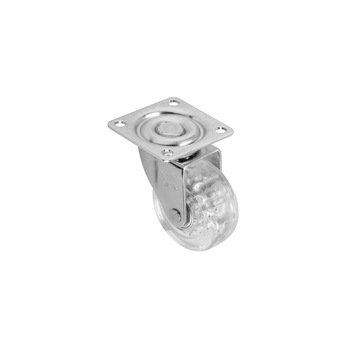 Rotila silicon 50mm H65 fara frana transparenta Rotila silicon 50mm H65 fara frana transparenta