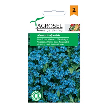 Seminte Nu ma uita, Agrosel home gardening, 1 g Seminte Nu ma uita, Agrosel home gardening, 1 g