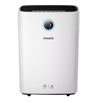 Purificator si Umidificator Philips ce Acopera 60 m2/645 ft2, Afisaj Umiditate Aer, Mod Nocturn, Mod Automat, Silentios, 4 Setari de Turatie, Cronometru, Motor CC, Alb Purificator si Umidificator Philips ce Acopera 60 m2/645 ft2, Afisaj Umiditate Aer, Mod Nocturn, Mod Automat, Silentios, 4 Setari de Turatie, Cronometru, Motor CC, Alb