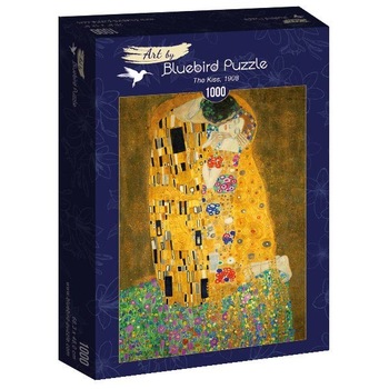 Puzzle Bluebird - Gustav Klimt, The kiss 1908, 1000 piese Puzzle Bluebird - Gustav Klimt, The kiss 1908, 1000 piese