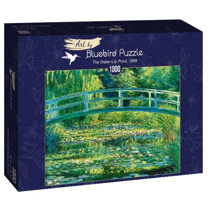 Bluebird Puzzle - Claude Monet, Tavirózsák 1899, 1000 db