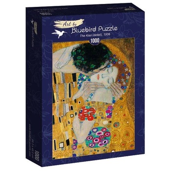 Puzzle Bluebird - Gustav Klimt, The Kiss 1908, 1000 piese Puzzle Bluebird - Gustav Klimt, The Kiss 1908, 1000 piese