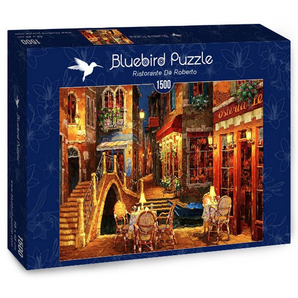 Puzzle Bluebird Puzzle - Viktor Shvaiko, Ristorante Da Roberto, 1500 piese