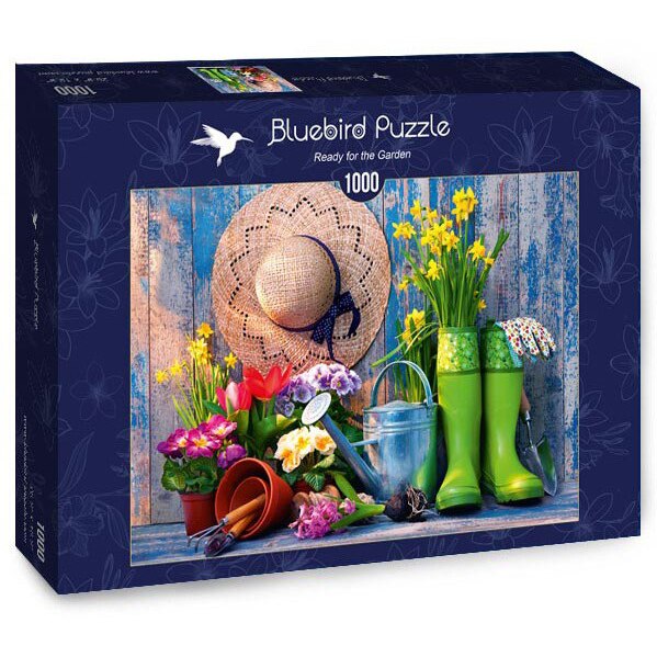 Puzzle Bluebird - Ready for the garden, 1000 piese