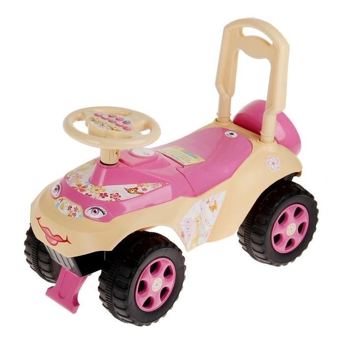 Masinuta Ride-on 2 in 1 Doloni, roz