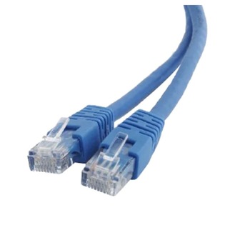 Cablu de retea, UTP Linkbasic, cat 5E, cupru-aluminiu, 5 m, albastru Cablu de retea, UTP Linkbasic, cat 5E, cupru-aluminiu, 5 m, albastru