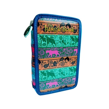 Penar Daco PE250JGB, Cartea Junglei, neechipat, 2 fermoare Penar Daco PE250JGB, Cartea Junglei, neechipat, 2 fermoare