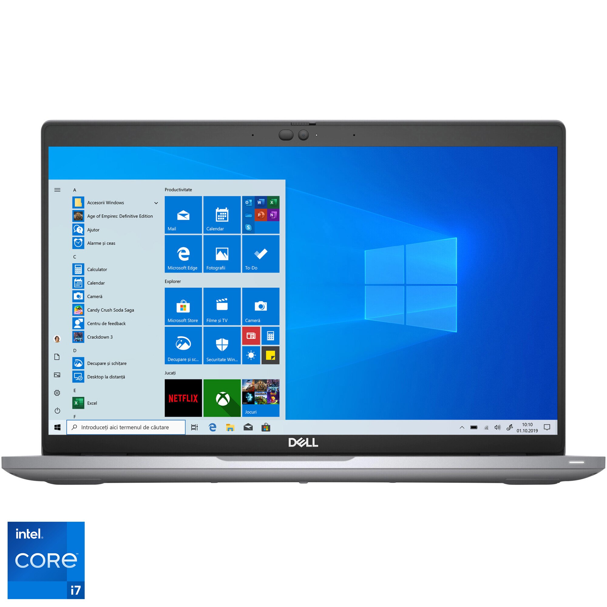 Laptop ultraportabil Dell Latitude 5420 cu procesor Intel Core i7-1185G7, 14