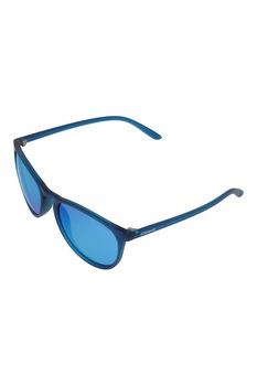 Polaroid, Ochelari de soare ovali unisex polarizati, Albastru, 54-19-145 Standard Polaroid, Ochelari de soare ovali unisex polarizati, Albastru, 54-19-145 Standard