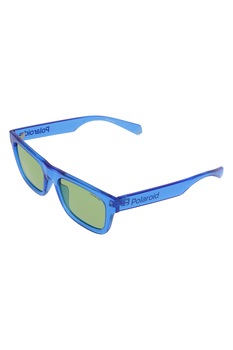 Polaroid, Ochelari de soare patrati unisex, Albastru, 53-19-145 Standard Polaroid, Ochelari de soare patrati unisex, Albastru, 53-19-145 Standard