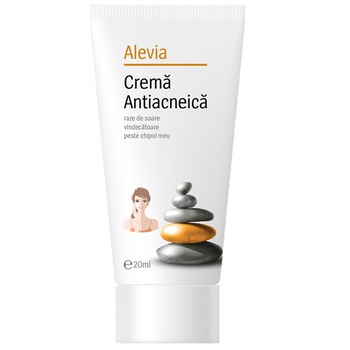 Crema antiacneica Alevia, 20 ml Crema antiacneica Alevia, 20 ml