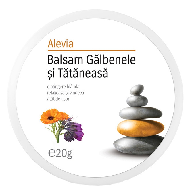 Balsam Alevia galbenele si tataneasa, 20 g