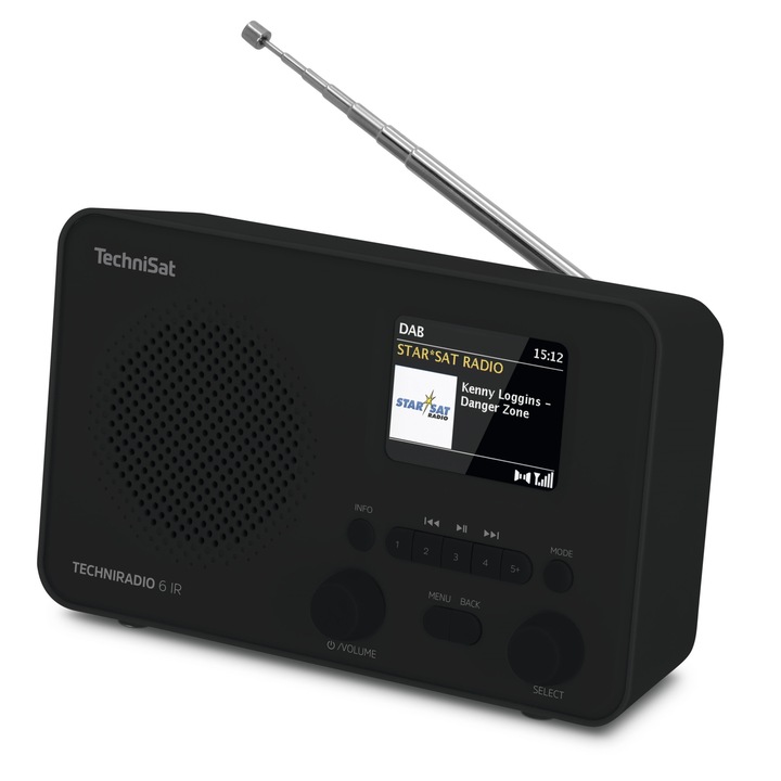 TechniSat DIGITRADIO 3 - Radio Compact Stéréo DAB (DAB+, FM, Lecteur CD