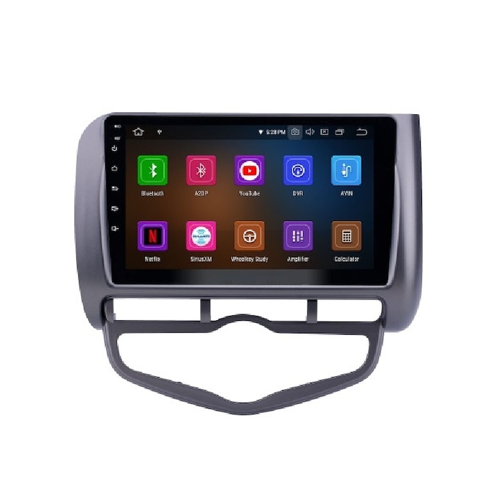 Мултимедия с навигация ZT, за Honda Jazz 2002-2007, Климатроник, Android, 4+1+16