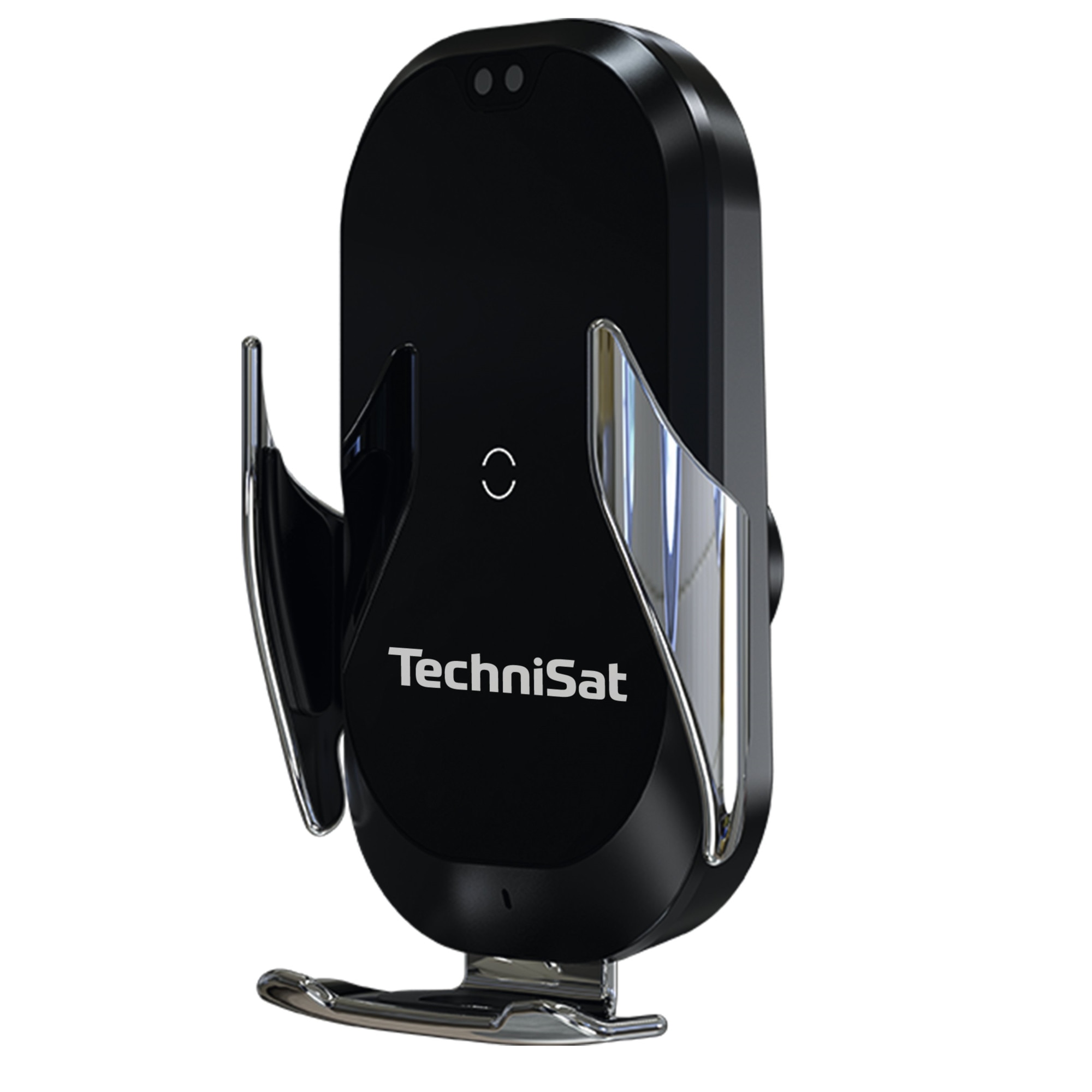 Incarcator wireless auto, TechniSat, SMARTCHARGE 3, 15 W, ABS si Policarbonat, Ajustabil, Negru