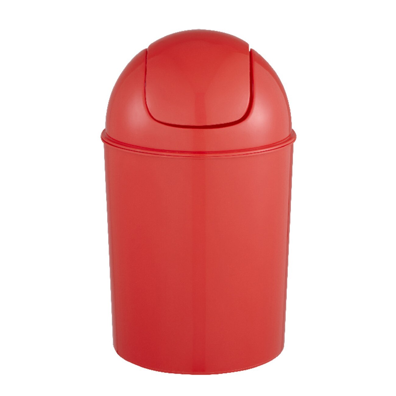 Cos gunoi,cu capac,de culoare rosie, dimensiune 32x19 cm,volum 3l