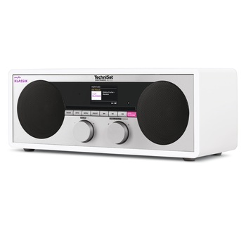 Radio cu ceas, TechniSat, DIGITRADIO 451 CD mdr Klassik Edition, DAB + si FM, 20 W, Alb Radio cu ceas, TechniSat, DIGITRADIO 451 CD mdr Klassik Edition, DAB + si FM, 20 W, Alb