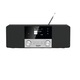 Радио часовник, TechniSat, DIGITRADIO 4 C, DAB + и FM, Bluetooth, 10 W, Черен