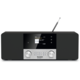 Радио часовник, TechniSat, DIGITRADIO 4 C, DAB + и FM, Bluetooth, 10 W, Черен