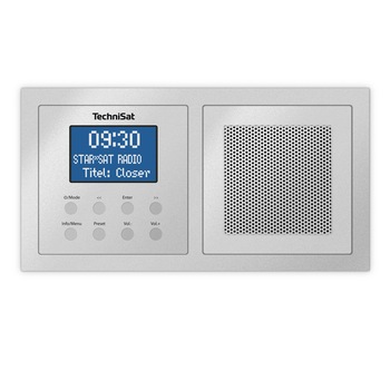 Radio cu ceas, TechniSat, DIGITRADIO UP 1, DAB + si FM, Bluetooth, 2 W, Argintiu Radio cu ceas, TechniSat, DIGITRADIO UP 1, DAB + si FM, Bluetooth, 2 W, Argintiu