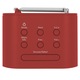 Радио с часовник, TechniSat, TECHNIRADIO 40, DAB + и FM, Snooze функция, USB, 1.2 W, Червен