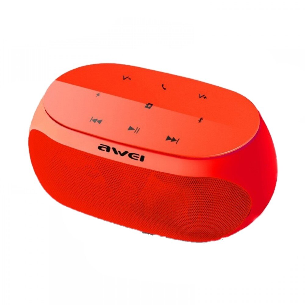 Boxa portabila, AWEI Y200, HiFi Bluetooth Subwoofer 2 x 4.5W, galben/negru