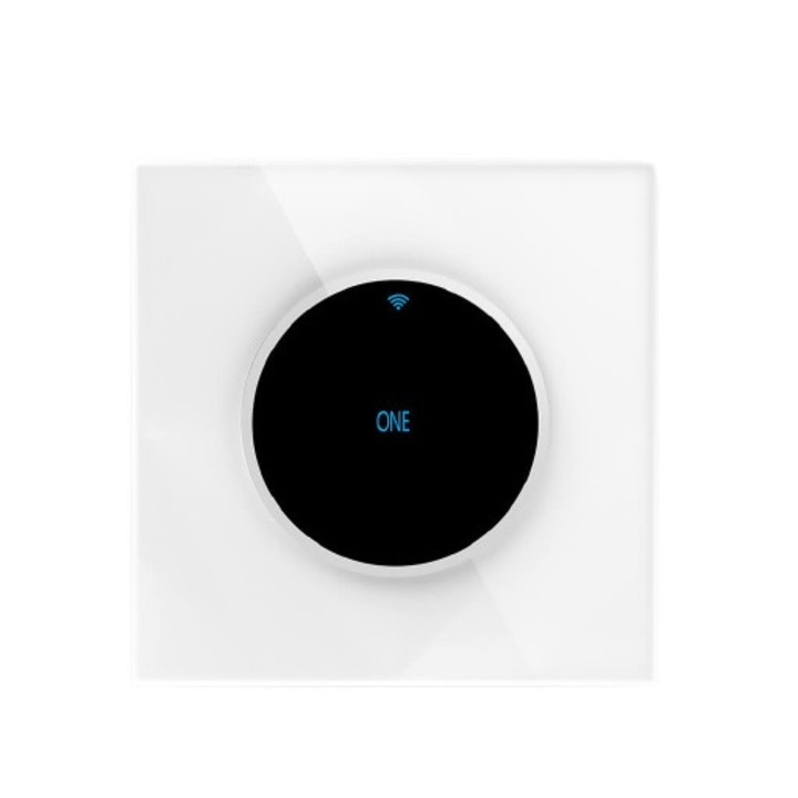 Сензорен ключ за бойлер Eker 40А, WiFi, 8000 W, Бял