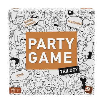 Joc AS Games - Party game trilogy Joc AS Games - Party game trilogy