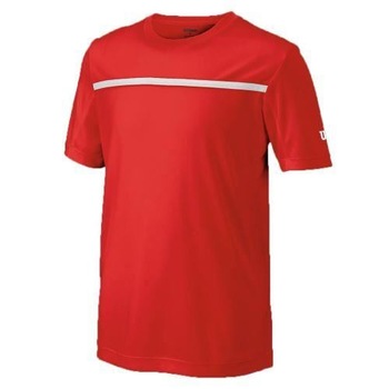 Tricou Wilson Team Crew, pentru juniori, rosu, XS Tricou Wilson Team Crew, pentru juniori, rosu, XS