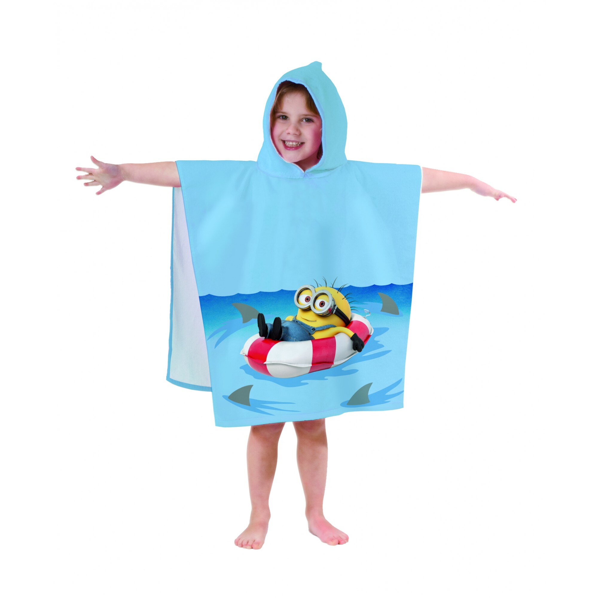 Disney poncho Minions Phil 60 X 120 cm