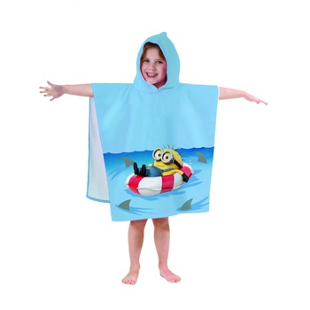 Disney poncho Minions Phil 60 X 120 cm Disney poncho Minions Phil 60 X 120 cm