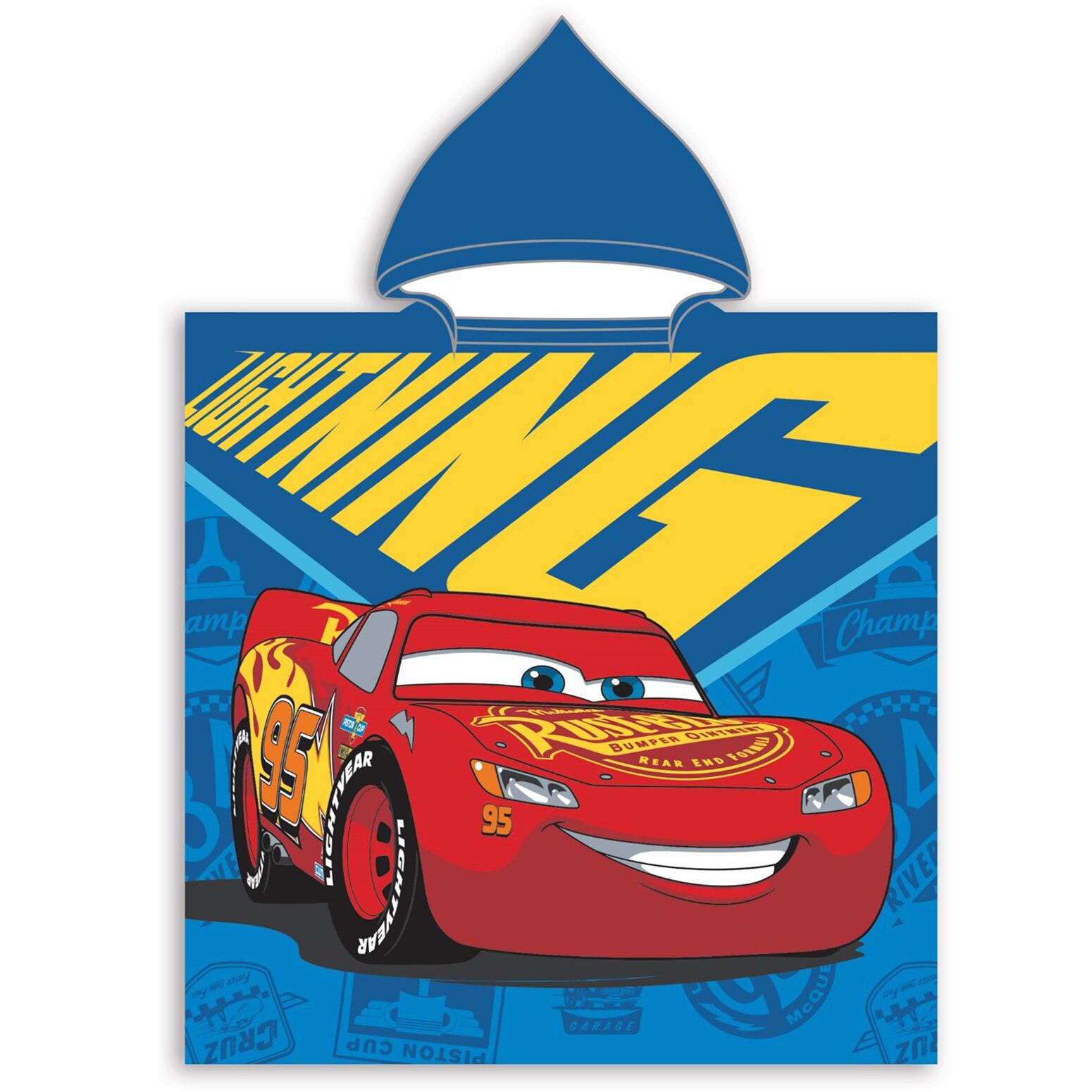 Disney poncho Cars 50 X 115 cm
