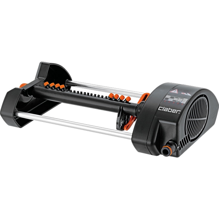 Aspersor cu brat oscilant Claber Compact 20, 20 gauri, 8 duze reglabile