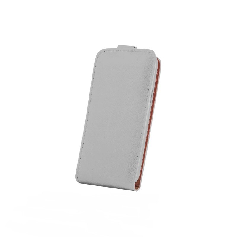 Husa Flip Plus pentru LG F70, alb