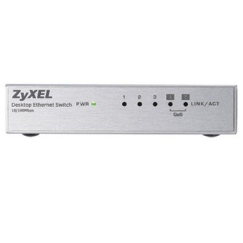 Switch ZyXEL ES-105AV3, 5 porturi 10/100 Switch ZyXEL ES-105AV3, 5 porturi 10/100