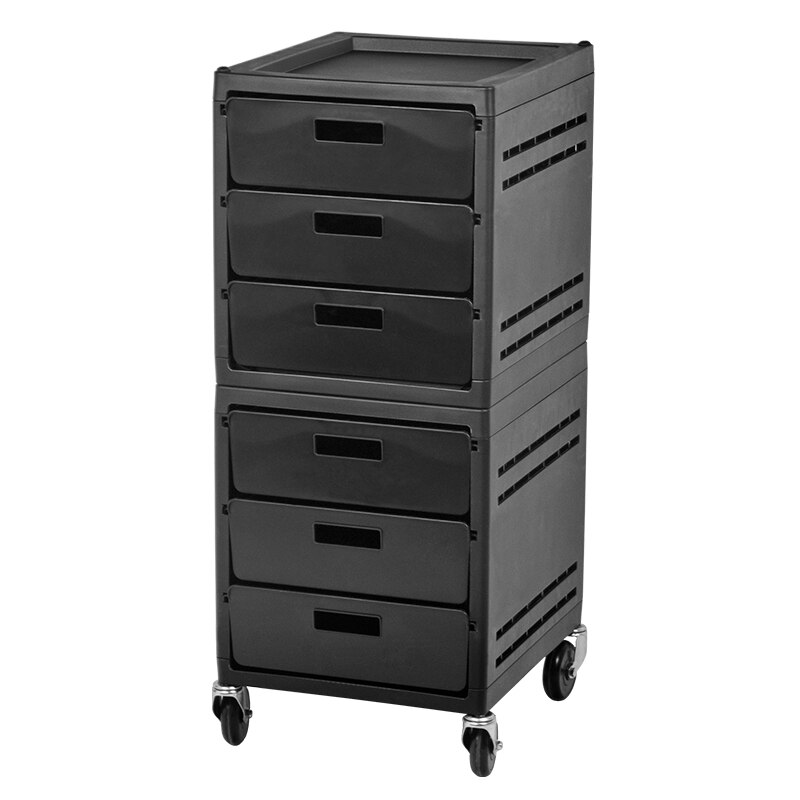 Ucenic Coafura, Troller, WNR, cu Role si Sertare, Negru,33x33x83 cm