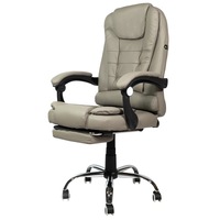 scaun de birou ergonomic cu suport pentru picioare elgo 20 piele ecologica latte imagen 53_0_
0