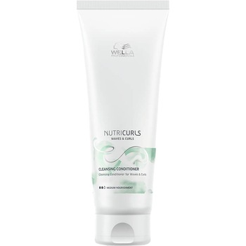 Balsam Wella Professionals Nutricurls Cleansing, 250ml, Femei Balsam Wella Professionals Nutricurls Cleansing, 250ml, Femei